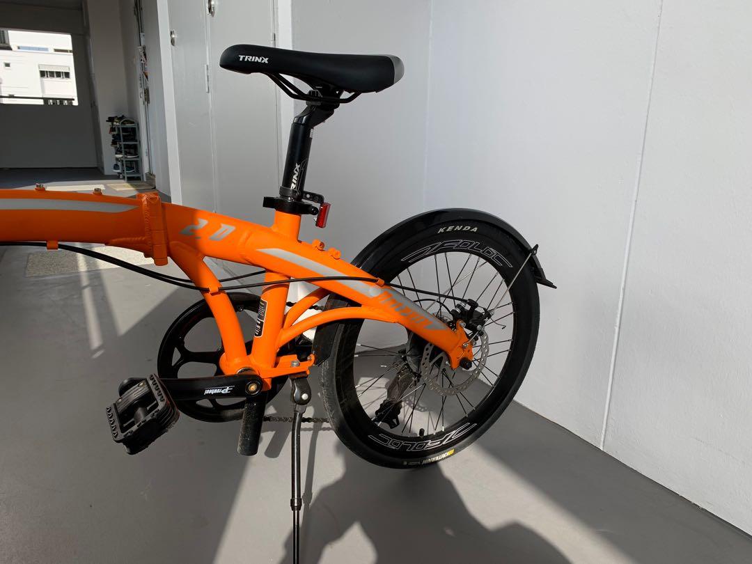 Trinx foldable bike review 2025