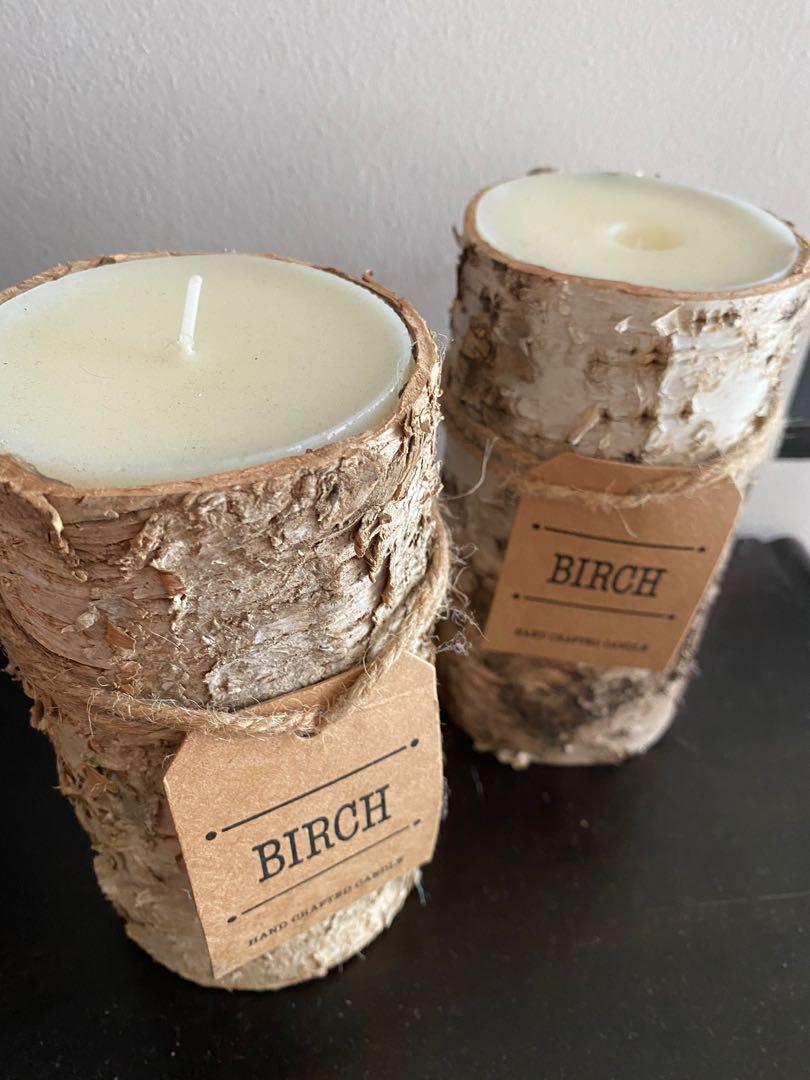 Unscented Candle, Furniture & Home Living, Home Fragrance on Carousell