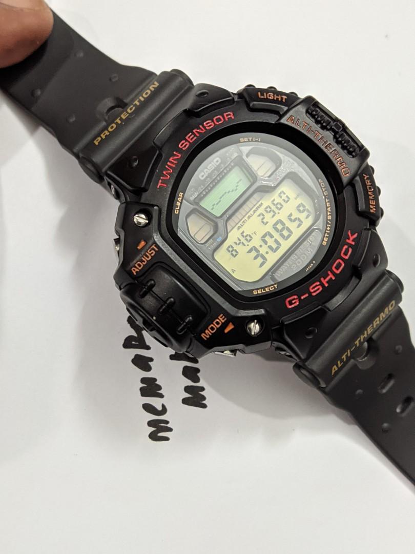 Vintage Casio G Shock Skyforce DW 6700 Twin Sensor Men s Fashion