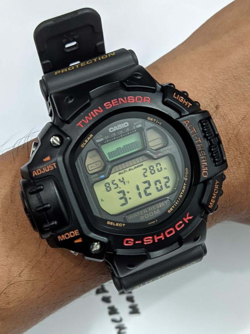 Vintage Casio G Shock Skyforce DW 6700 Twin Sensor Men s Fashion