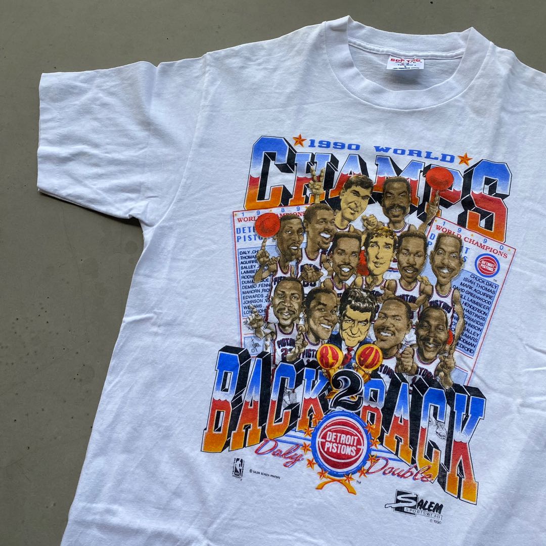 Pistons Vintage Champs Shirt