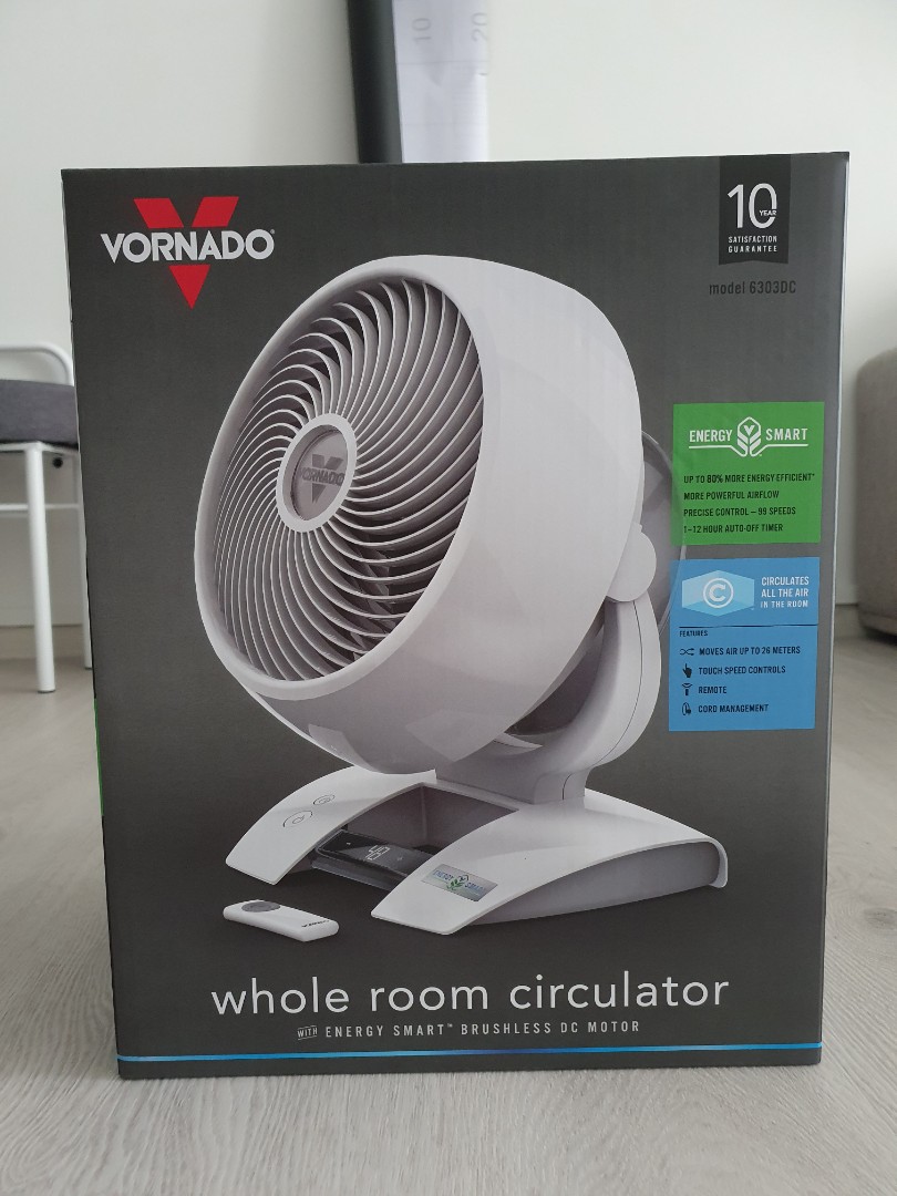 Vornado 6303DC Circulator, Furniture & Home Living, Lighting & Fans