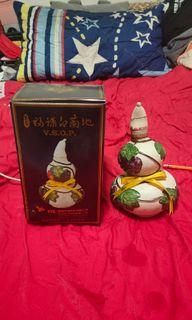 福祿白蘭花VSOP花雕瓶1995生產，現在絕版#用不到