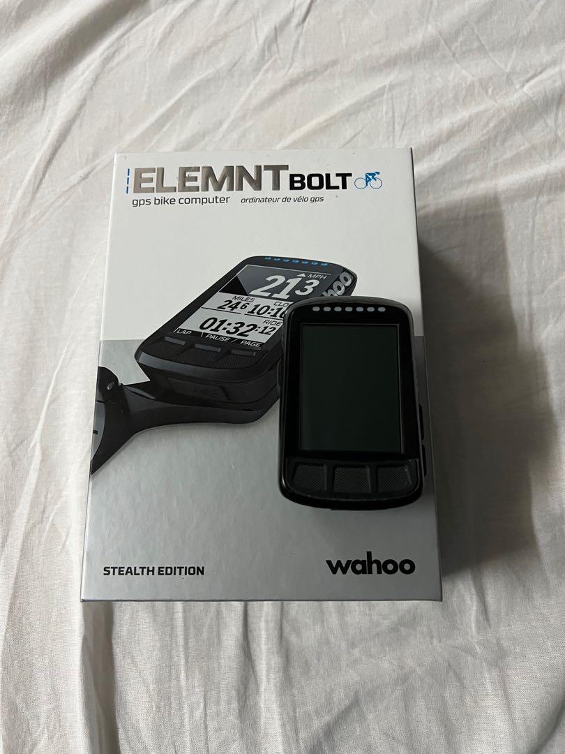 training wahoo elemnt bolt