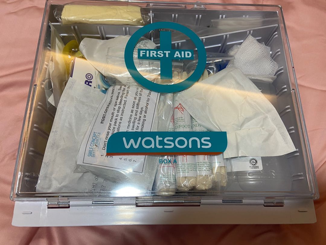 Watsons first aid kit unused, Health & Nutrition, Medical Supplies