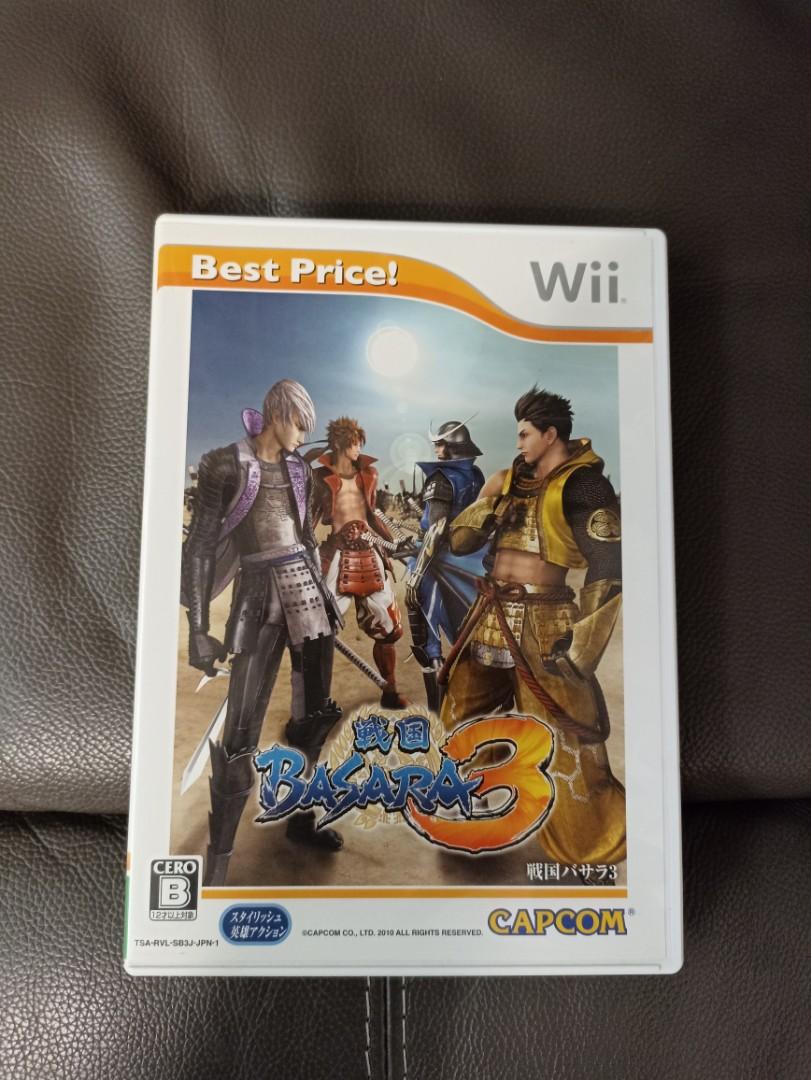 Wii 戰國basara 3 日版 遊戲機 遊戲機遊戲 Nintendo 任天堂 Carousell