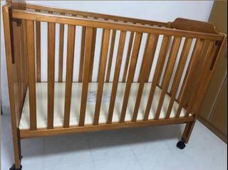 wooden cot second hand