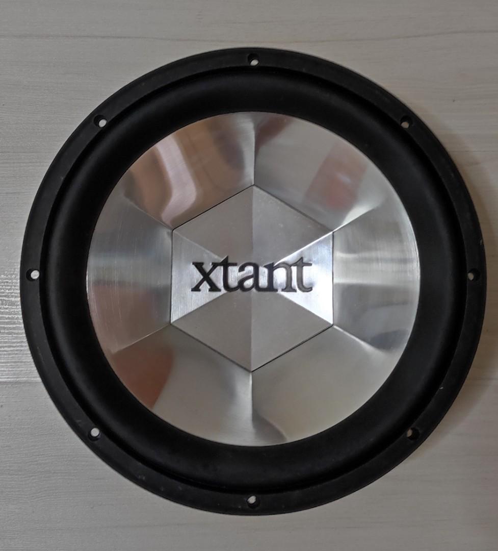 Xtant 12" A1244A Dual Voice Coil Subwoofer, Car Accessories