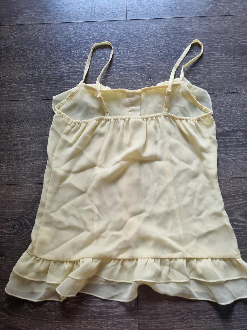 Chiffon yellow cheap