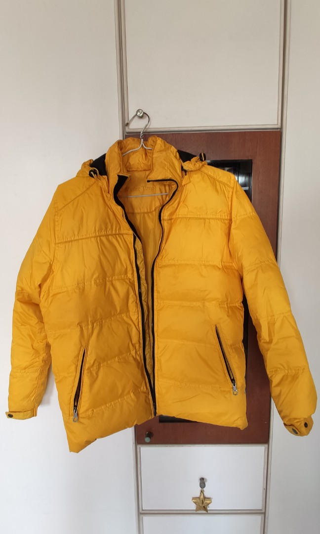 Yellow Winter Jacket, Men's Fashion, Coats, Jackets and Outerwear on ...