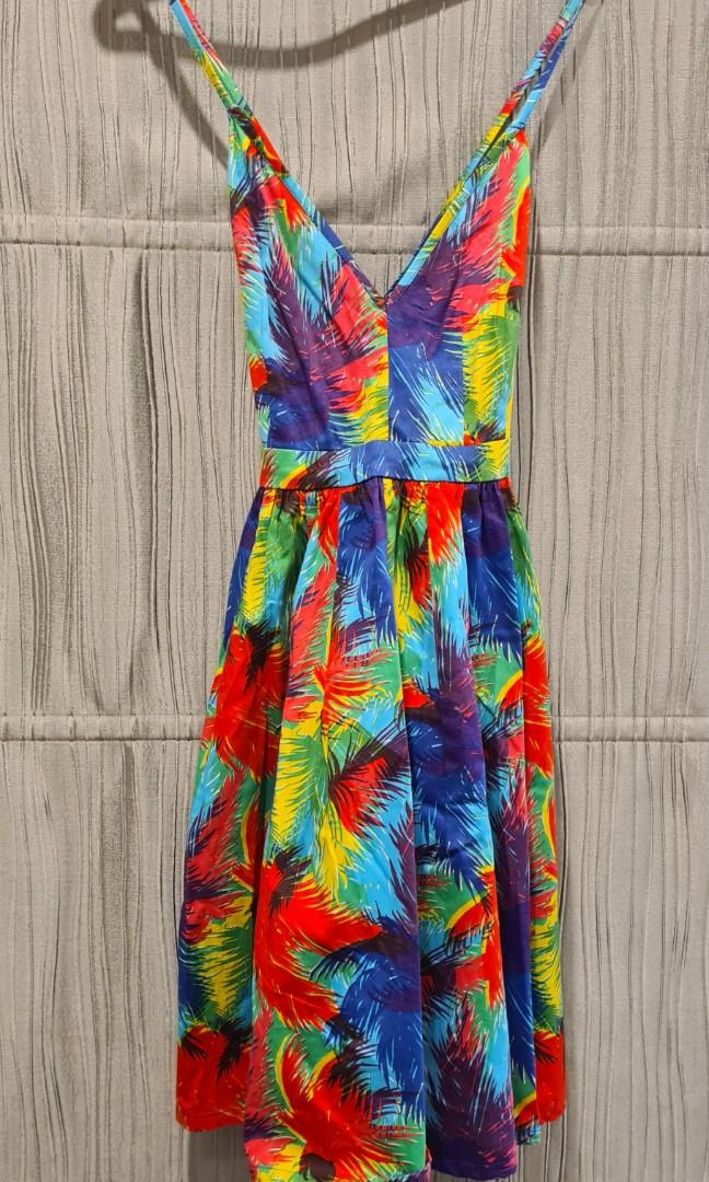 Zara rainbow dress store