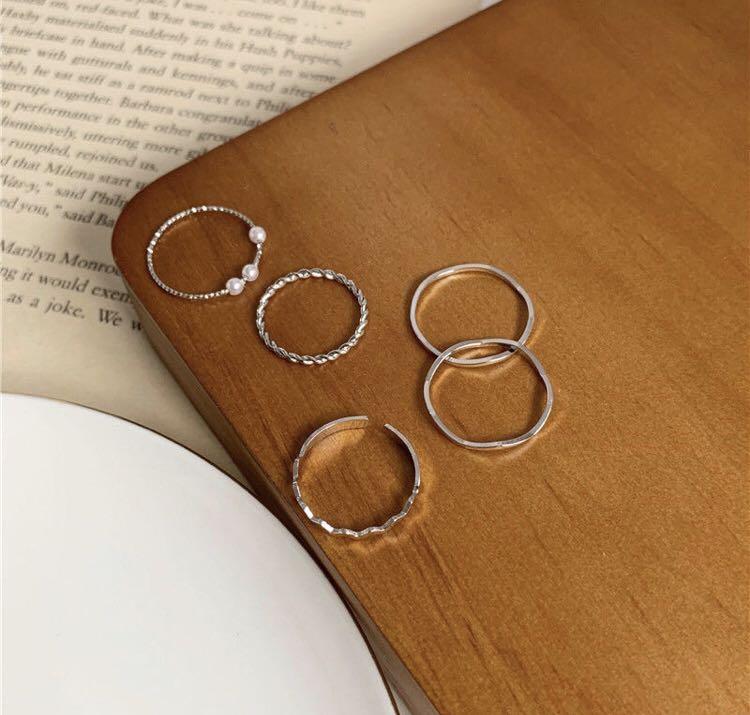 Dainty minimalist rings hot sale