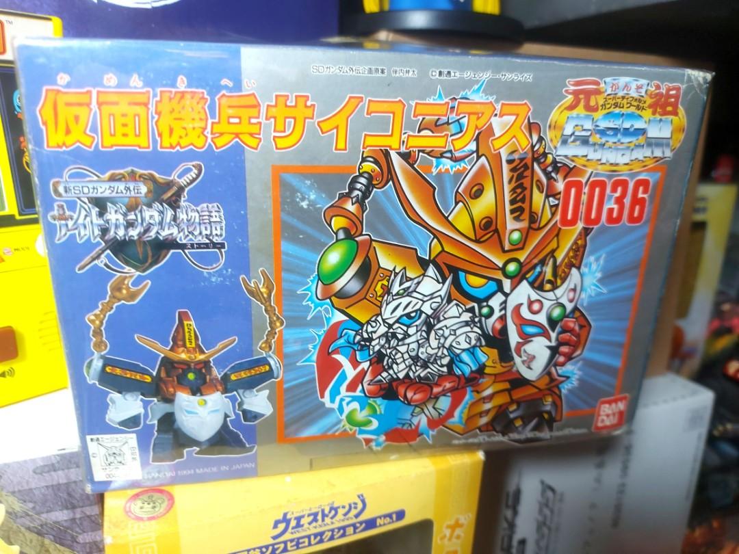 元祖sd gundam 仮面機兵0036 全新店, 興趣及遊戲, 玩具& 遊戲類- Carousell