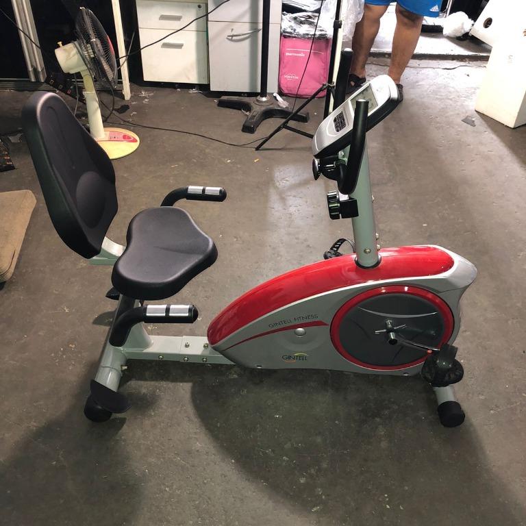 Gintell recumbent bike hot sale manual