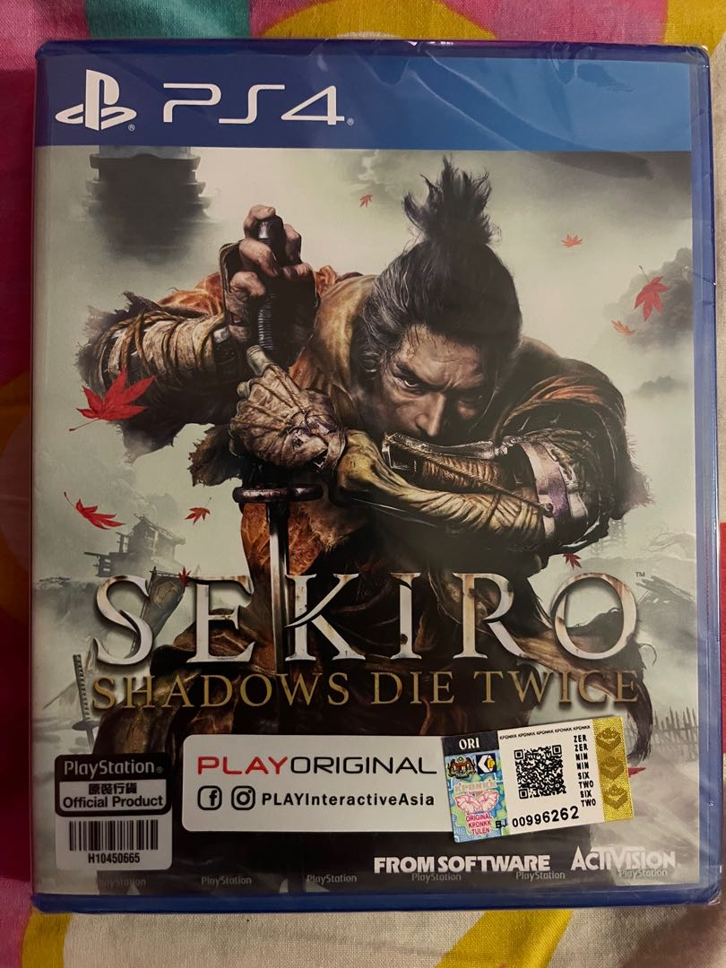 🎮 New & Sealed PS4 Sekiro Shadow Die Twice 🎮, Video Gaming, Video Games,  PlayStation on Carousell