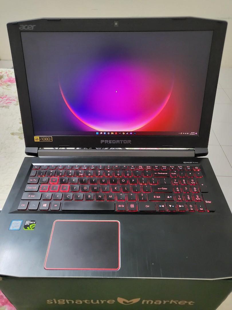 Acer predator helios 300 on sale i5 8300h gtx 1060