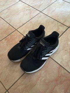 adidas cloudfoam hitam
