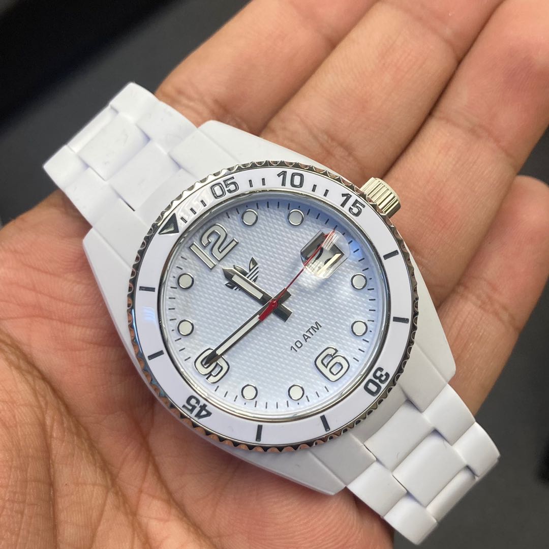ADIDAS ORIGINALS ANALOG WHITE BRACELET UNISEX WATCH ADH6158
