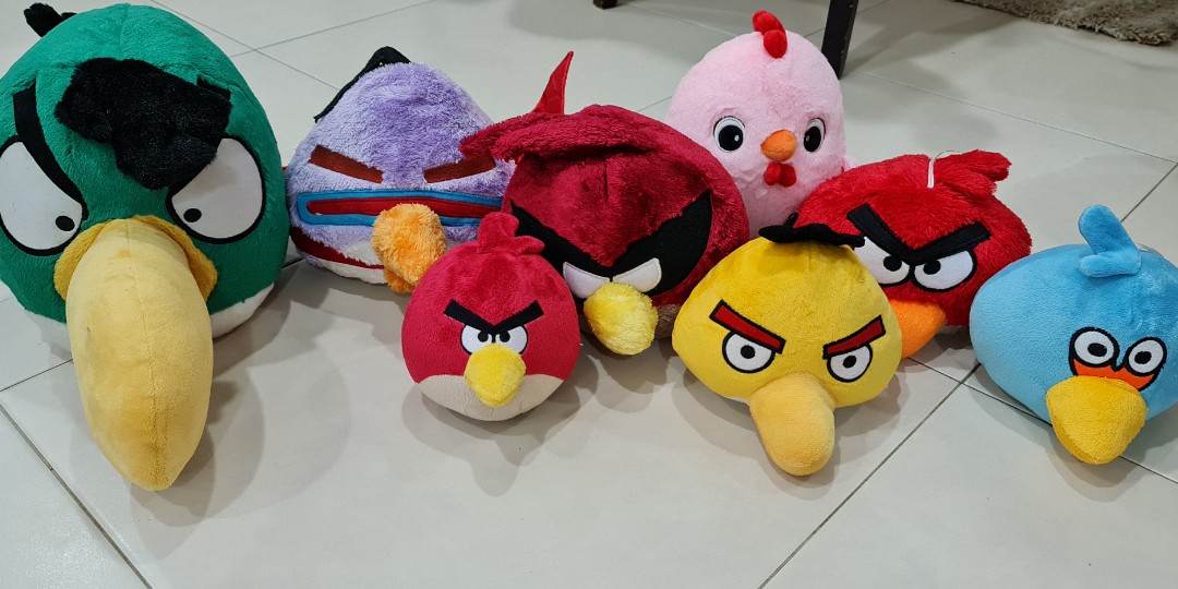 hal angry birds plush