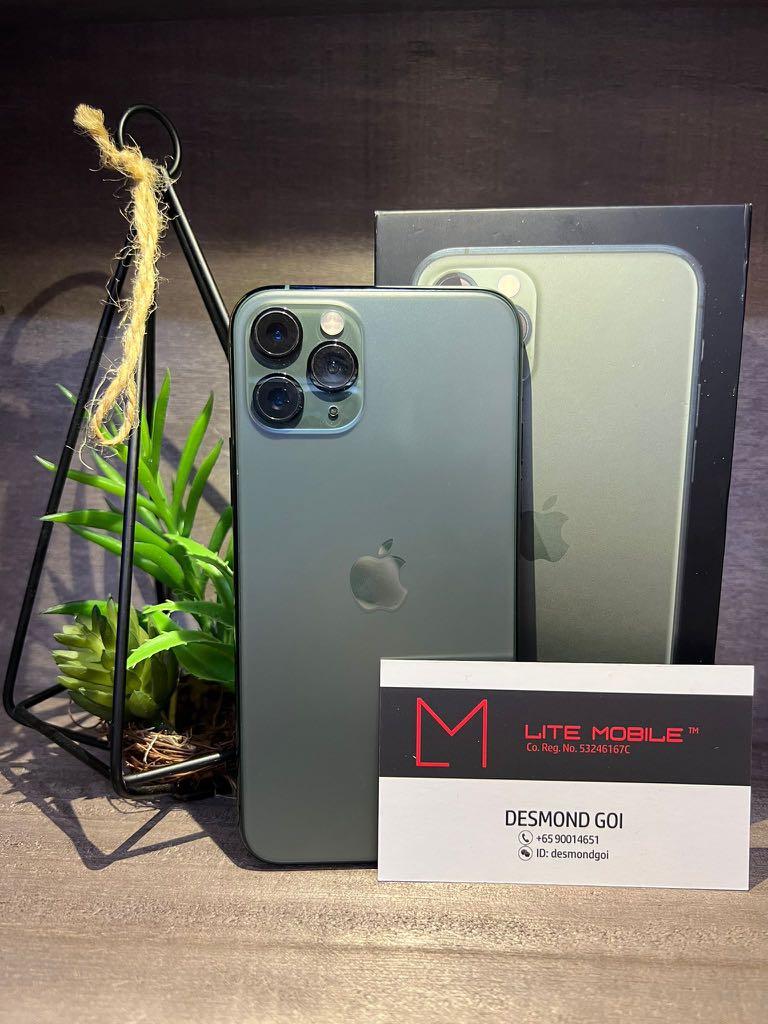 Apple Iphone 11 Pro 256gb Midnight Green Mobile Phones Gadgets Mobile Phones Iphone Iphone 11 Series On Carousell