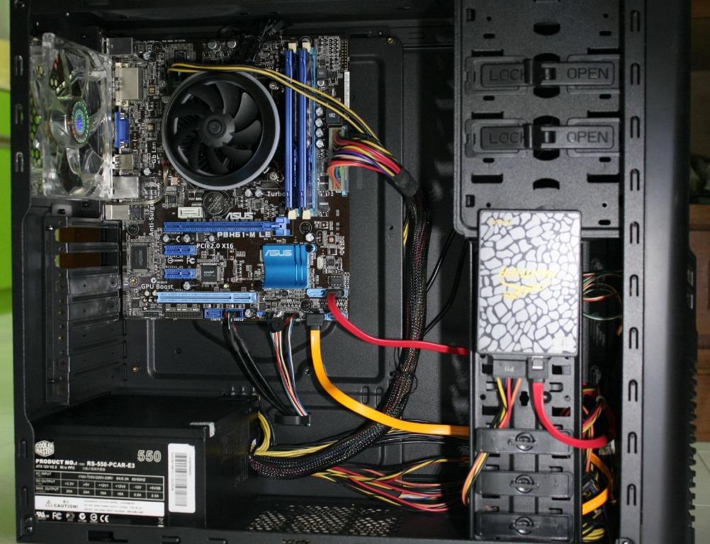 ASUS P8H61 M LE i5 2400 Kingston HyperX 8GB Computers Tech