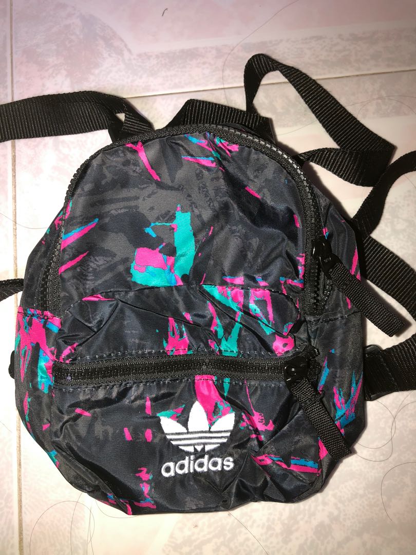 adidas mini backpack black