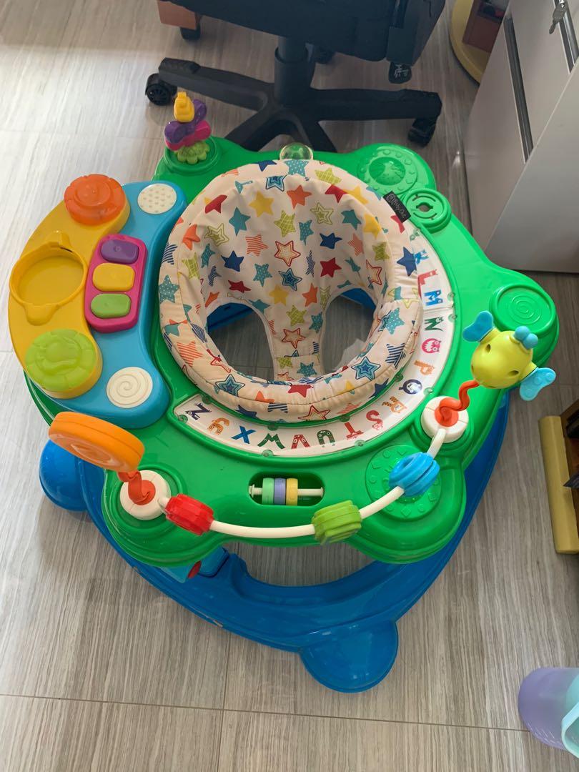 Baby activity Walker with wheels, Babies & Kids, Baby Nursery & Kids