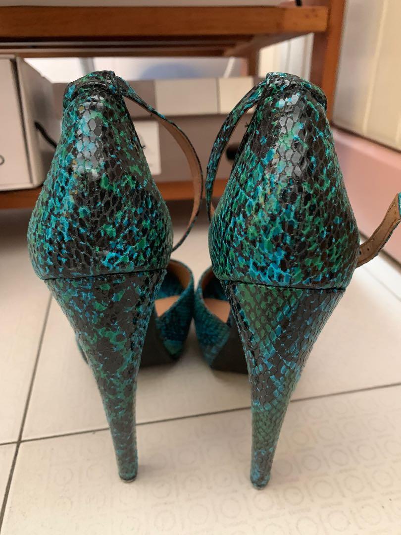 Jeffrey campbell snakeskin on sale heels