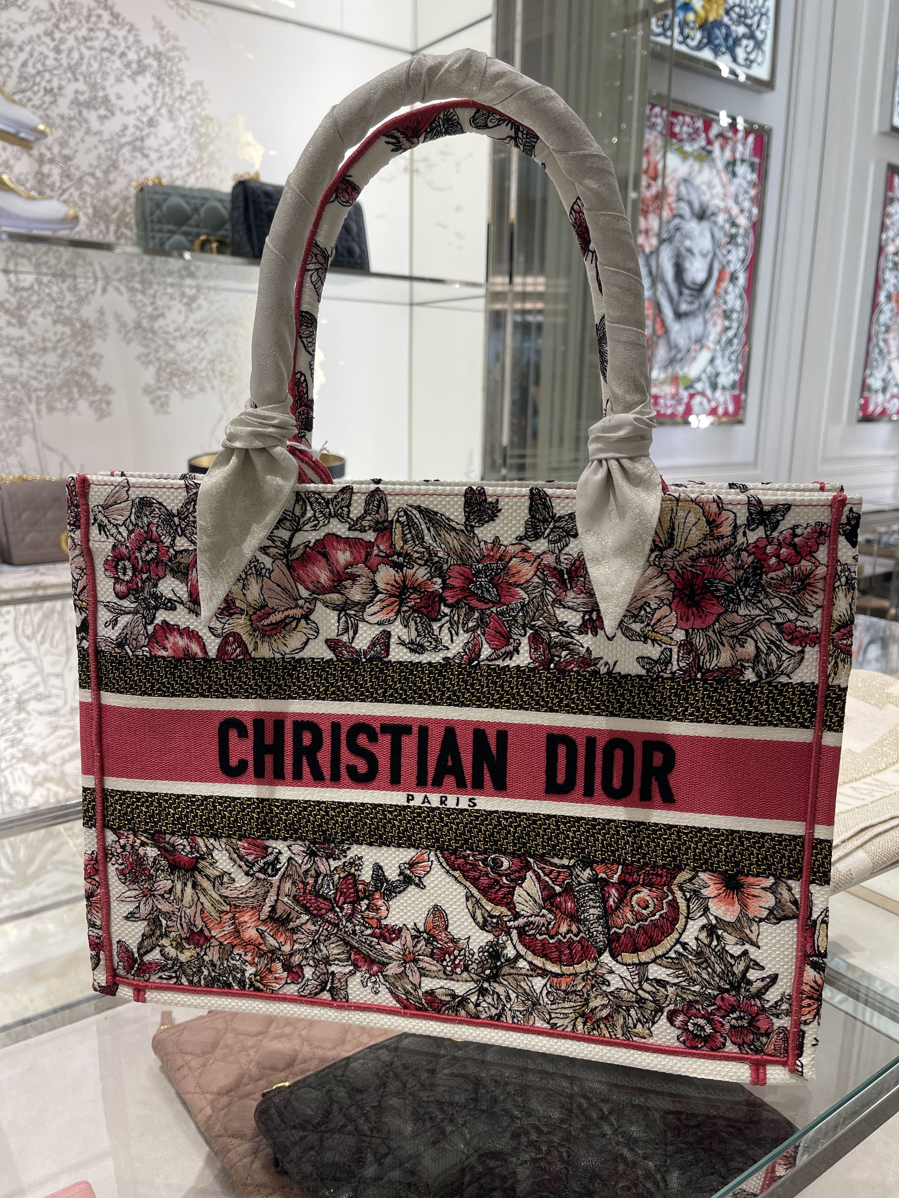 BNIB Limited Edition Christian Dior Small Butterfly Multicolor