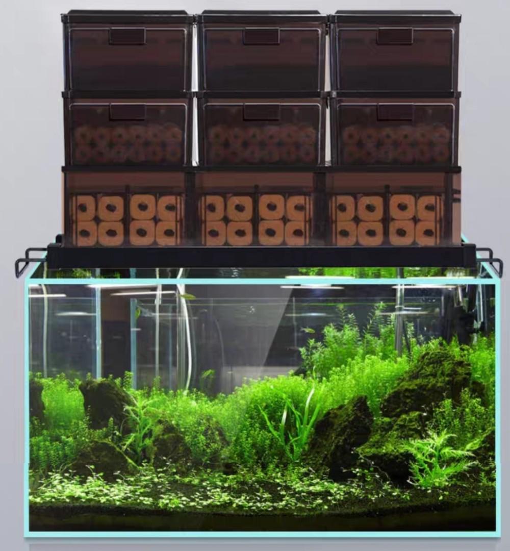 Aquarium top filter setup deals