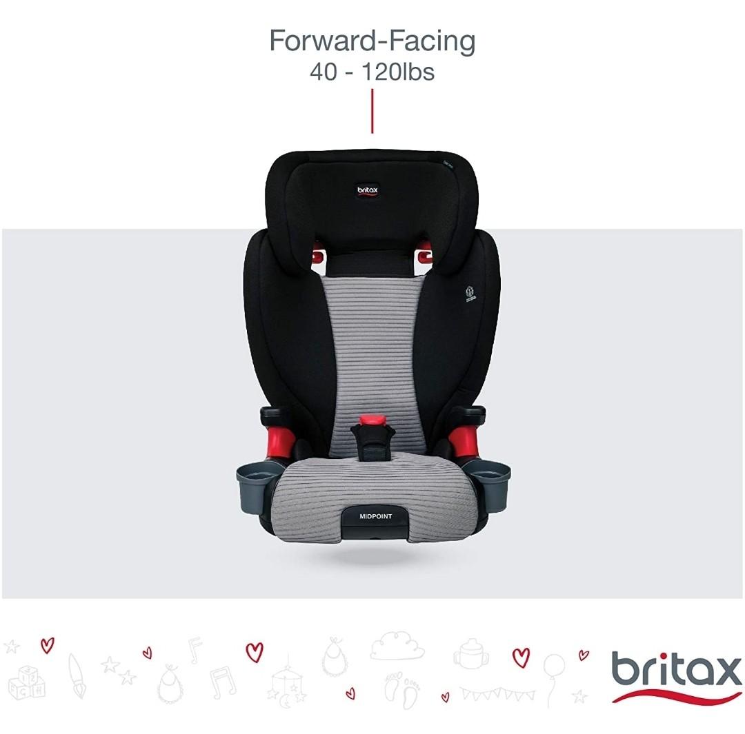 Britax Midpoint Belt Positioning Booster Car Seat Babies Kids Going Out Car Seats on Carousell