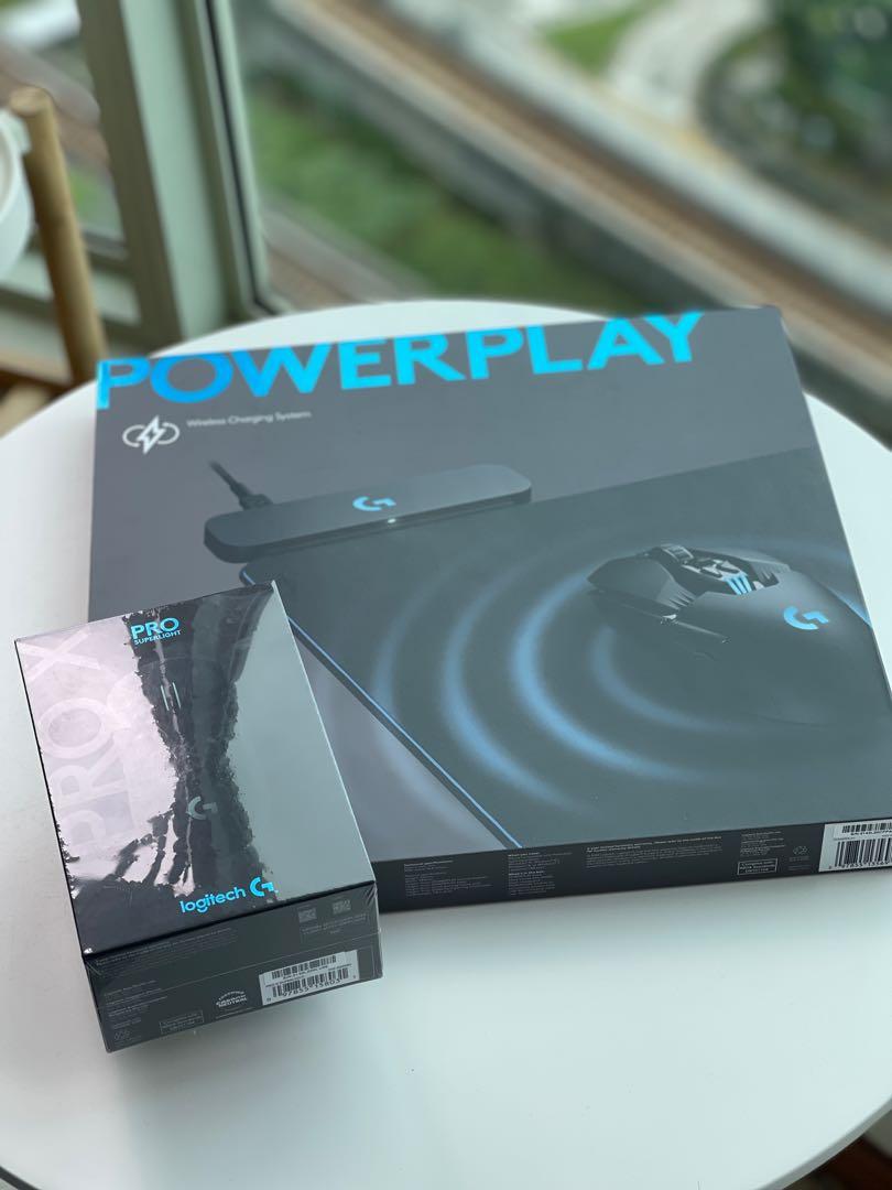 [Bundle Deal] Logitech Pro X Superlight with Logitech G PowerPlay (Category: Mouse & Mousepads) located in Manila. Submitted by omnidirectph (Listing ID 1134173707, Image 2). Description: 🔸Logitech Pro X Superlight 🔸Logitech G PowerPlay .