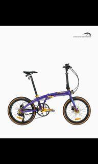 Camp Gold Sport | Foldable Bicycle | Bifold | Shimano Duore | 10 Speed 