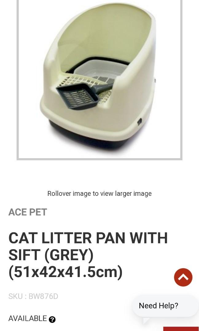 sieve litter box
