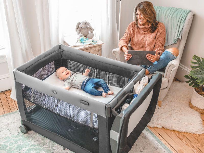 Chicco Lullaby Magic Travel Cot, Babies & Kids, Baby Nursery & Kids