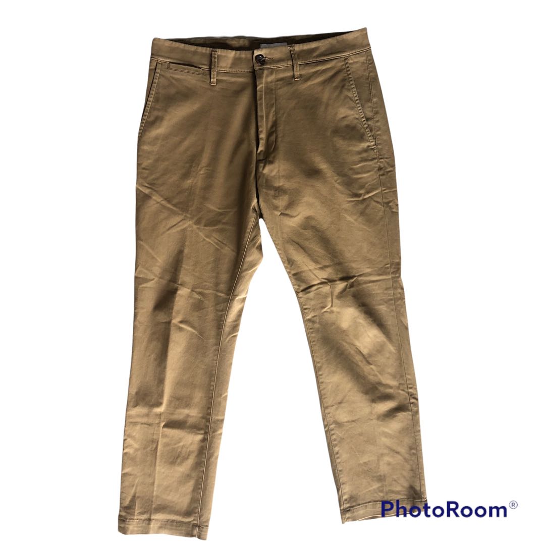chino pants goodfellow slim fit brown 
