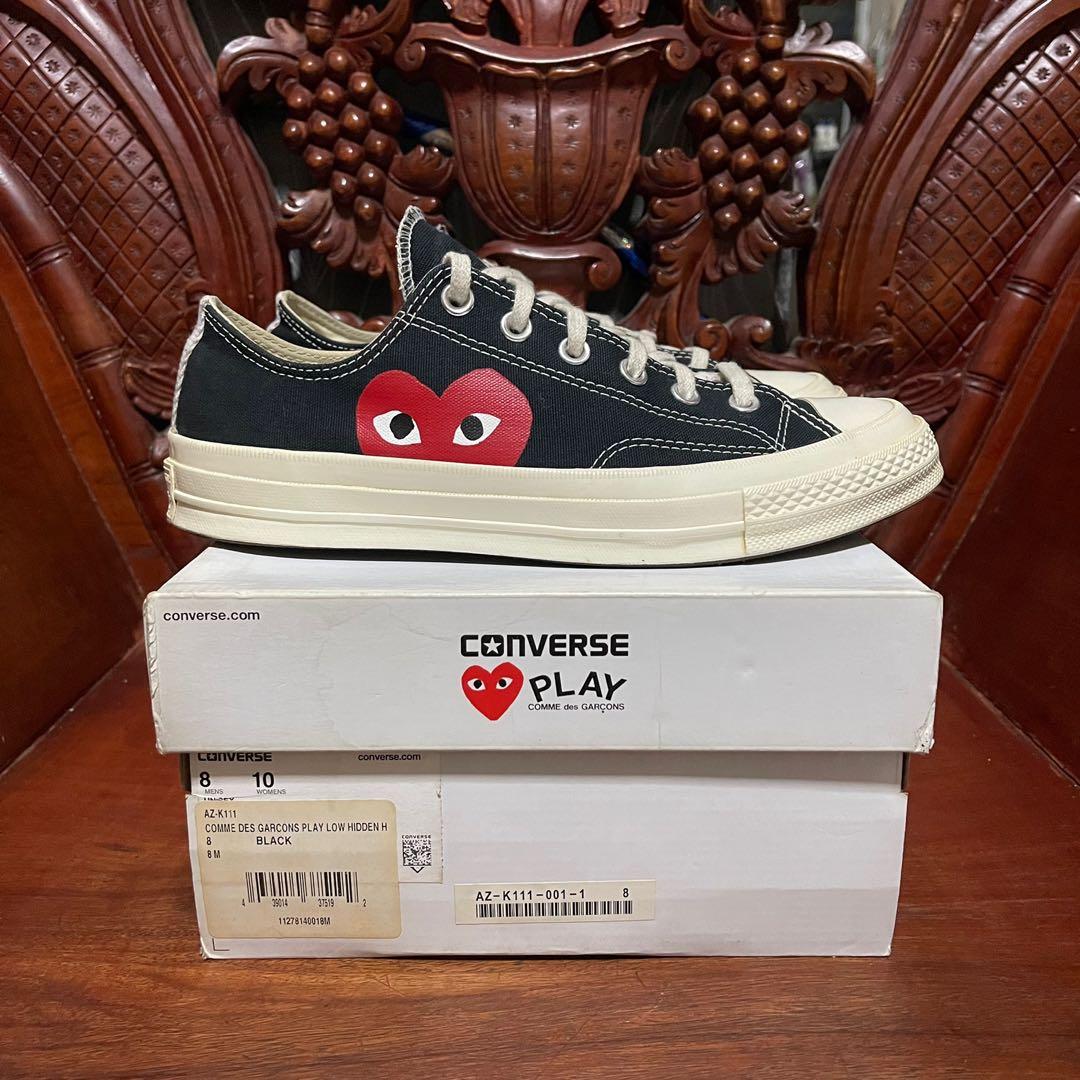 Cdg converse hotsell size 9