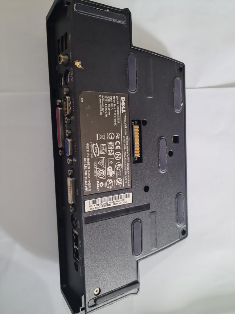 Dell laptop charger + docking station, Computers & Tech, Parts