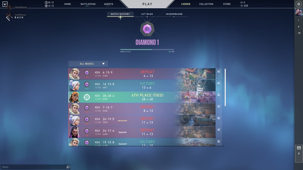 Diamond 1 Valorant Account (no skins)(super fresh), Video Gaming ...