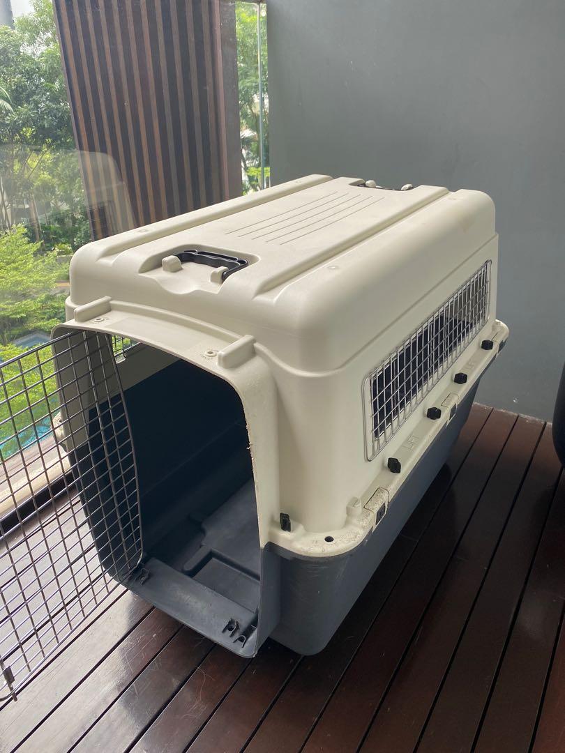 Dog Crate Large Plastic Pet Supplies Homes Other Pet