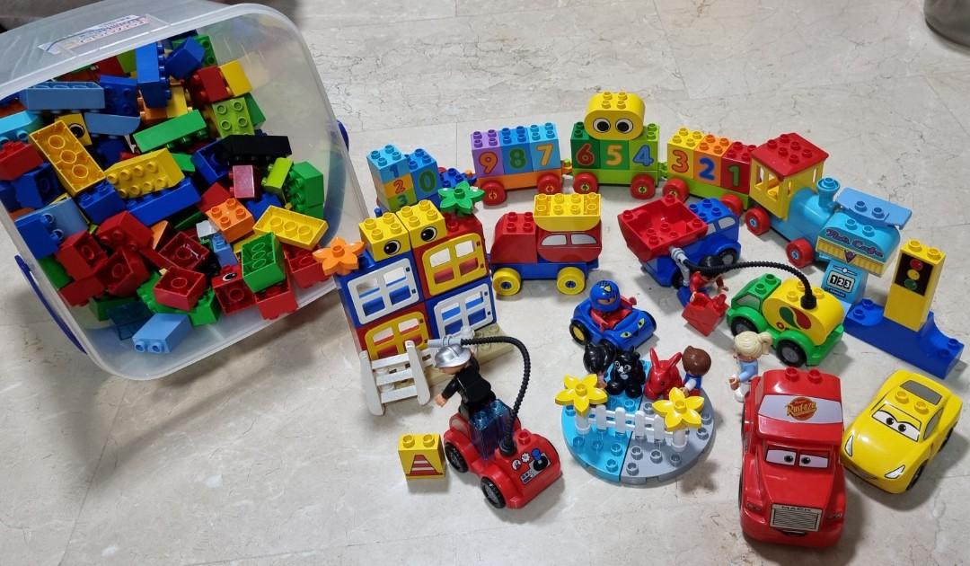 Duplo Lego Mega Blocks Mc Queen Cars Hobbies Toys Toys Games on Carousell