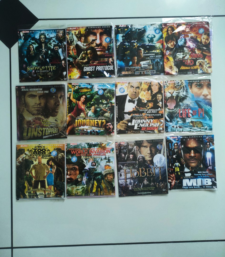 Sell4Me English Dvd Movie Collection Ready Stock, Hobbies & Toys