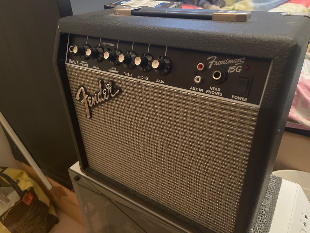 Fender Frontman 15G 喇叭, 音響器材, Soundbar、揚聲器、藍牙喇叭、耳擴 Carousell