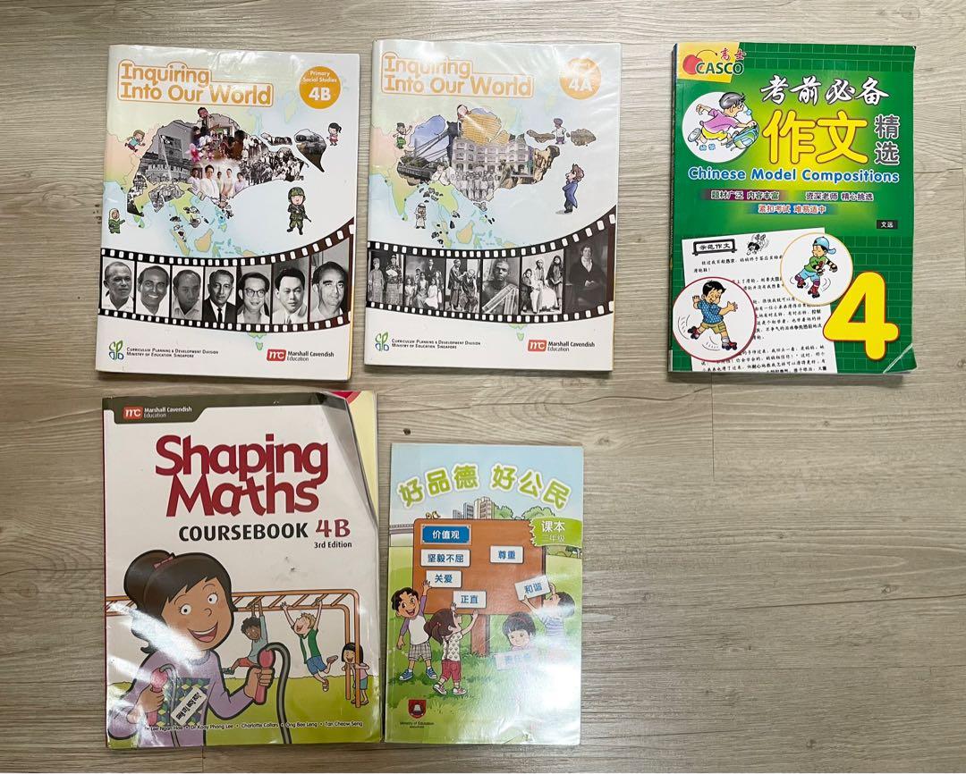 Free SG Primary 3 & 4 textbooks x 10 nos. , Hobbies & Toys, Books ...