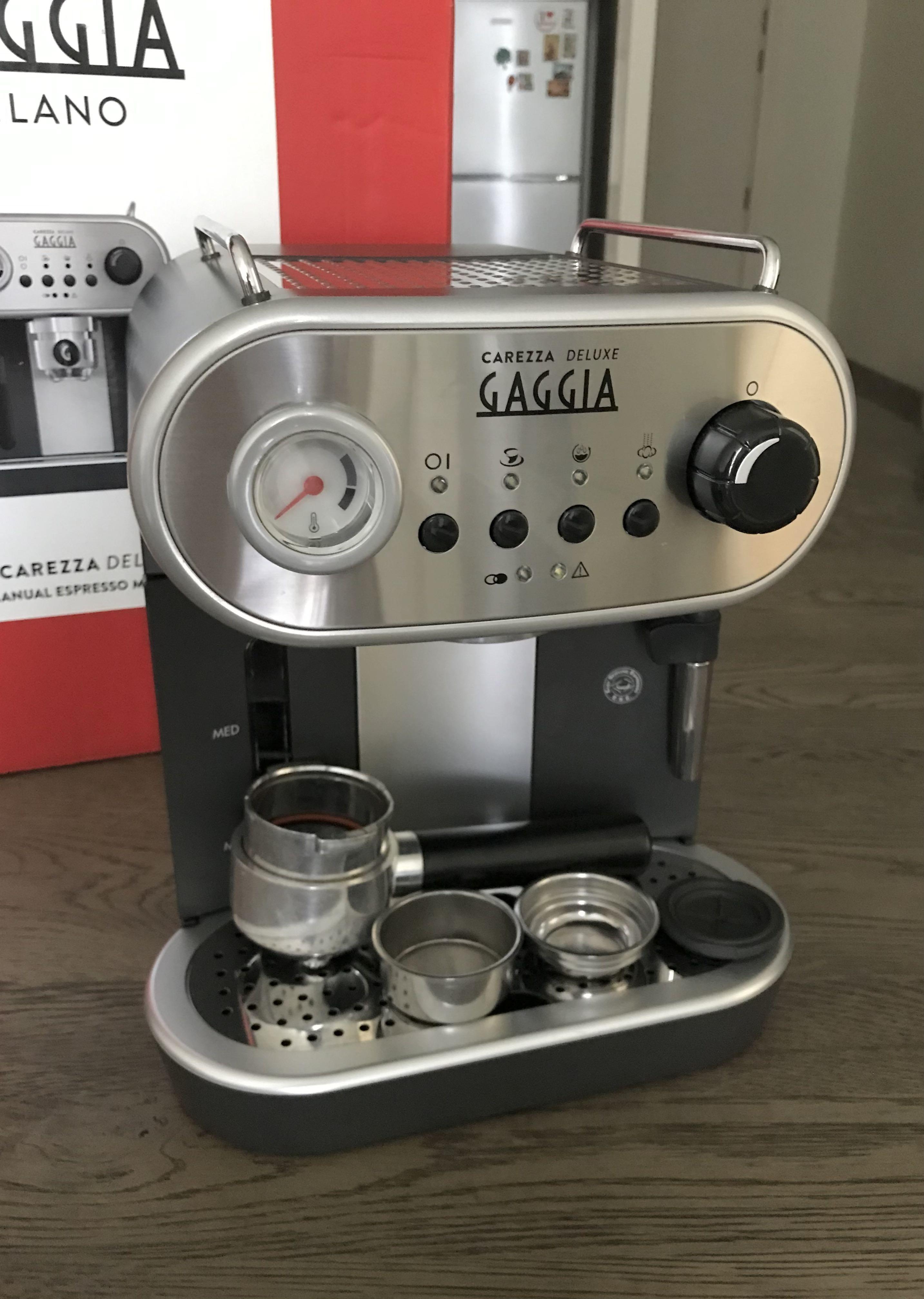 Gaggia carezza deluxe manual hot sale