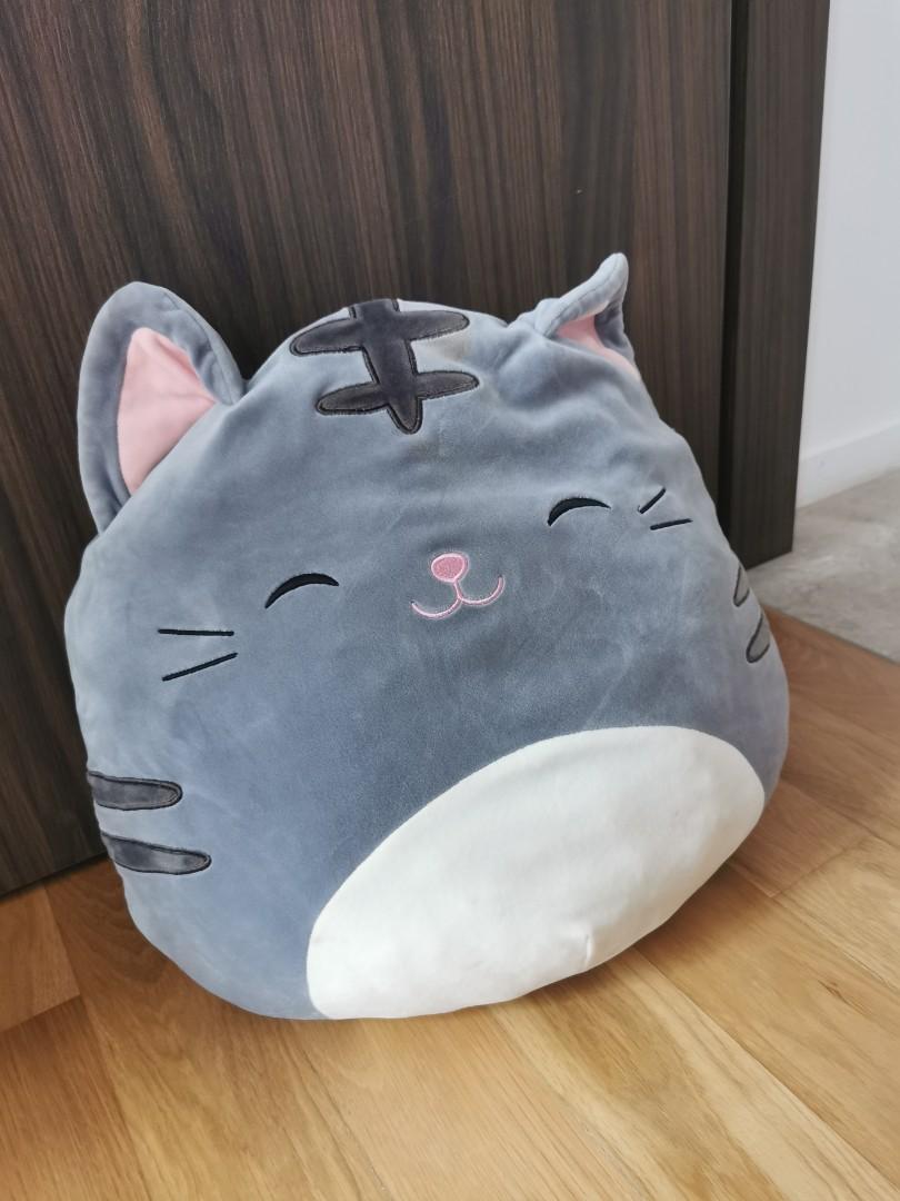 Squishmallow grey cat on sale