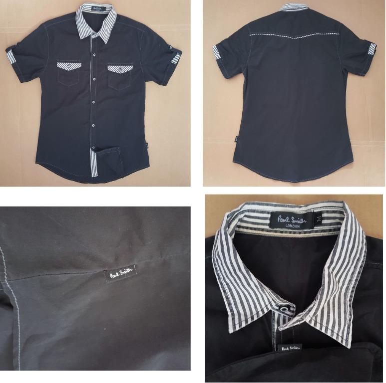 White short cheap sleeve shirt designer
