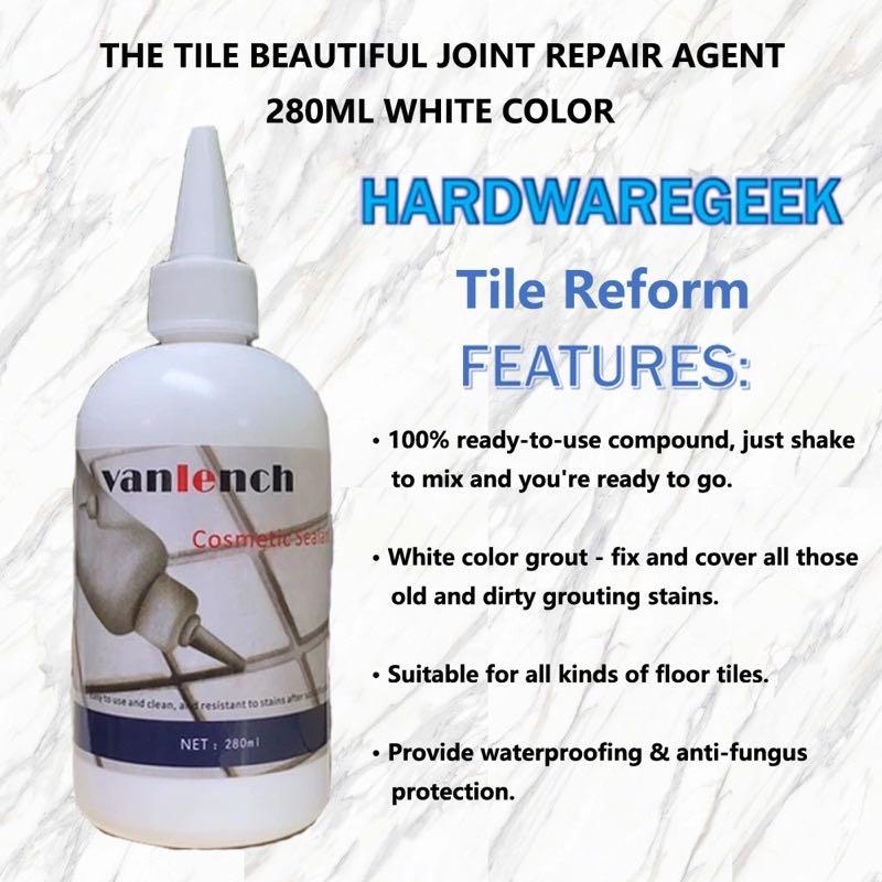 Grout filler for tile reform / tile gap filler for cleaning of stain