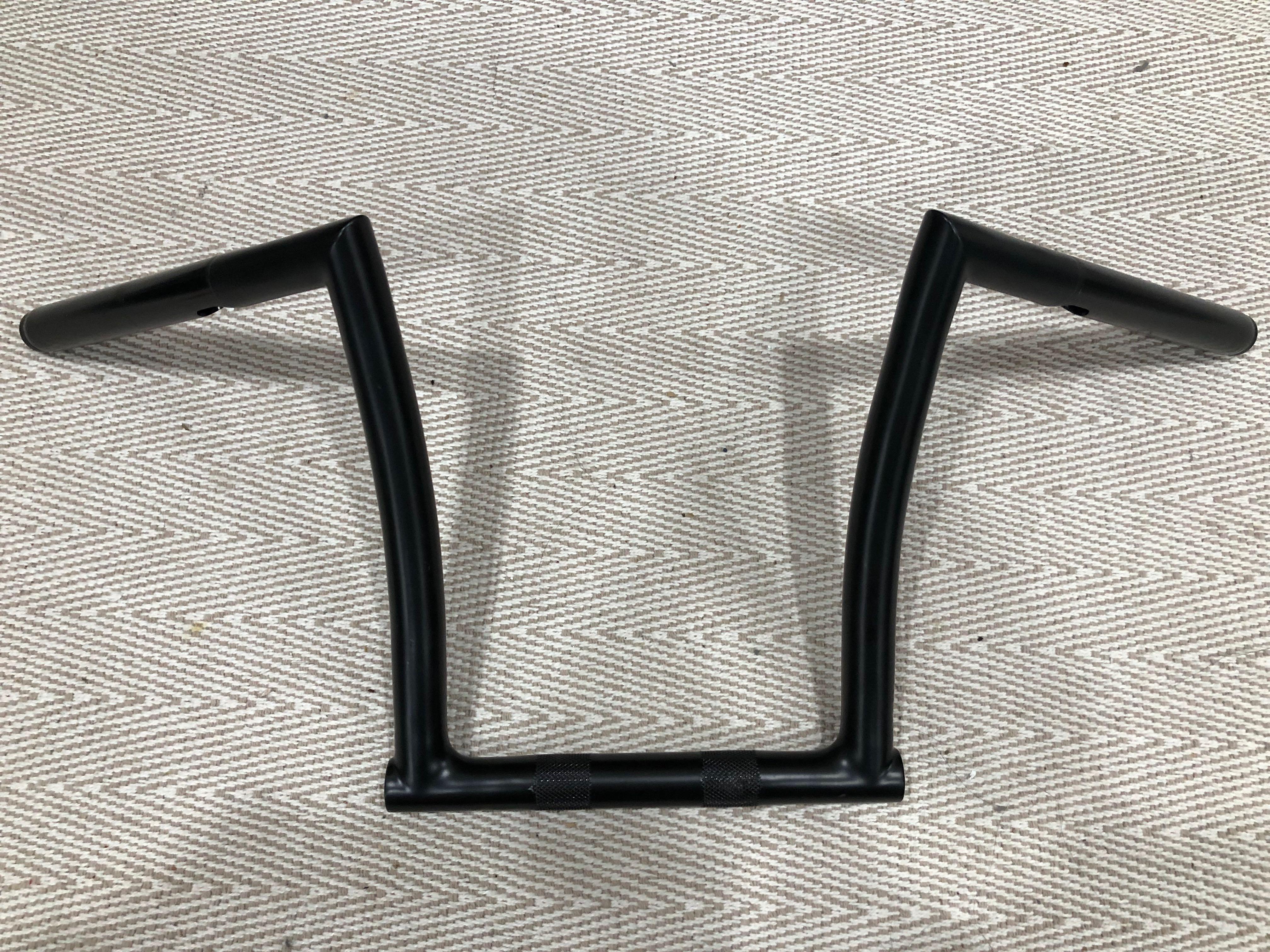 Harley Davidson chizeled satin black handlebar, Motorcycles, Motorcycle Accessories on Carousell