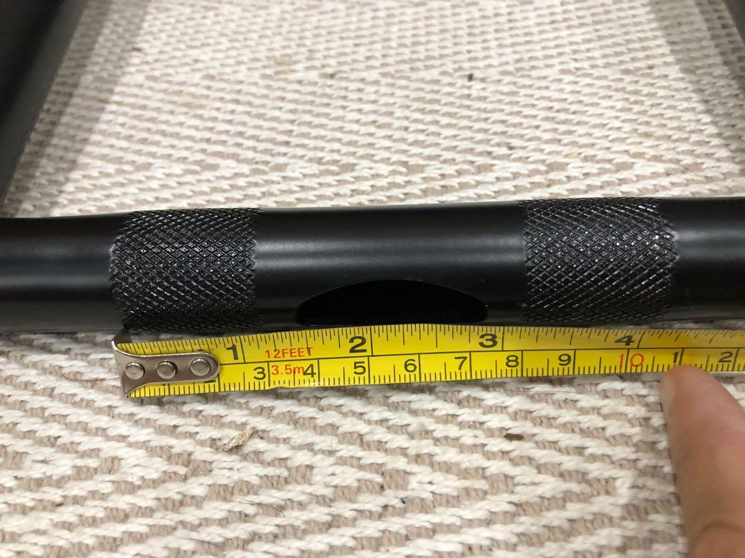 chizeled satin black handlebar